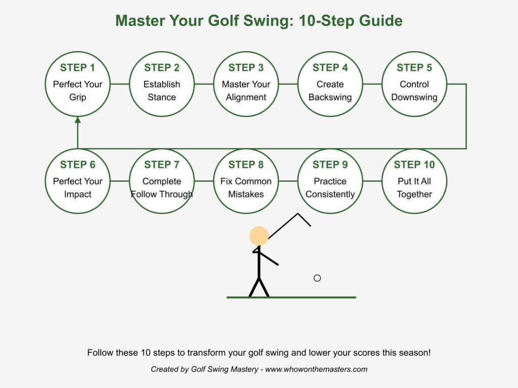 Master Your Golf Swing: 10-Step Guide